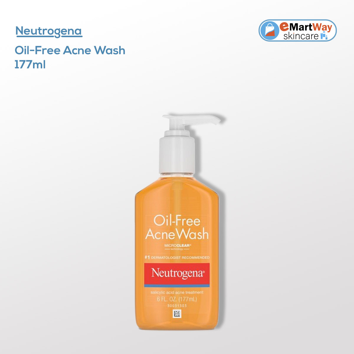 Neutrogena Oil-Free Acne Wash 177ml