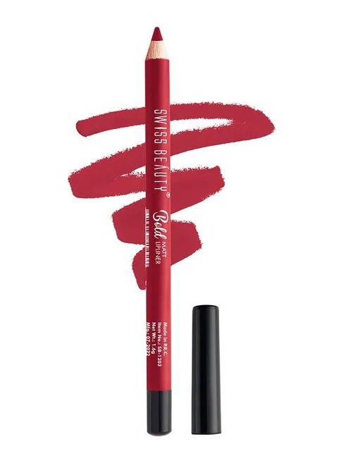 Swiss Beauty Bold Matt Lip Liner ROYAL RED -01