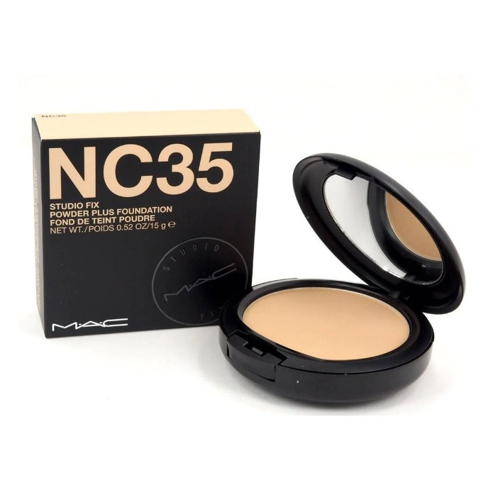 MAC Studio FiX Powder Plus Foundation NC35