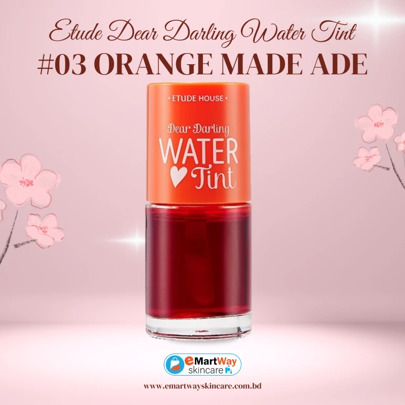Etude Dear Darling Water Tint #03 Orange Made ade 9g