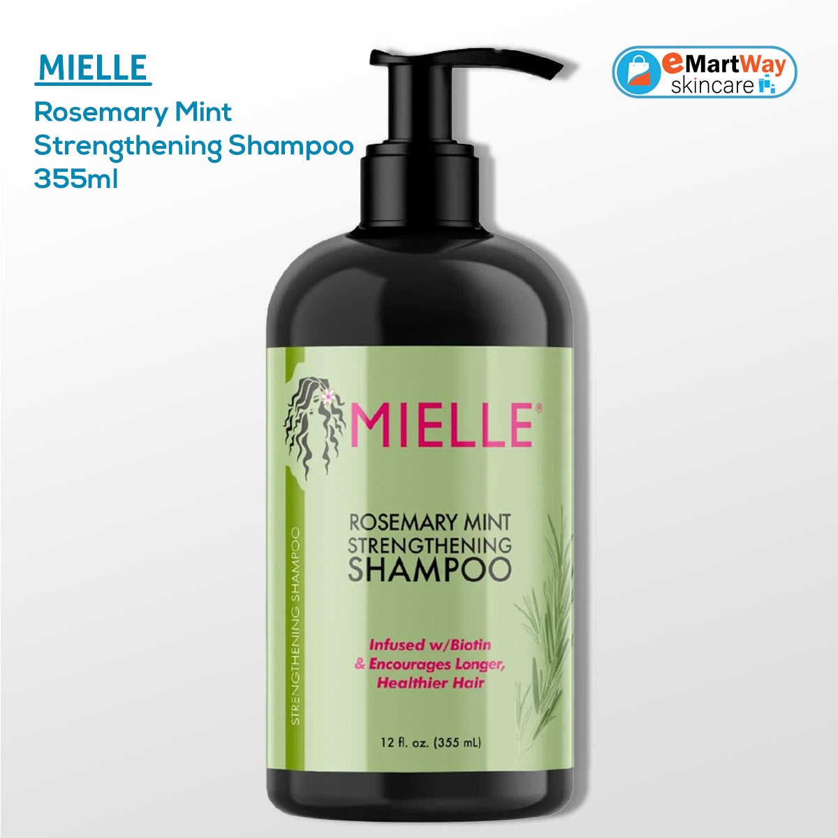 Mielle Rosemary Mint Strengthening Shampoo 355ml