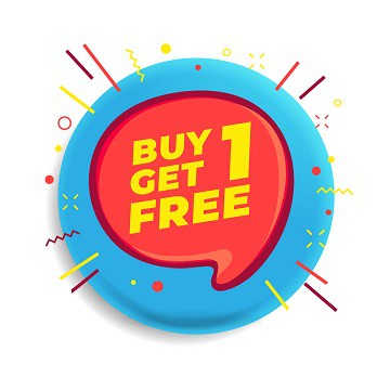 Buy 1 Get 1 Free