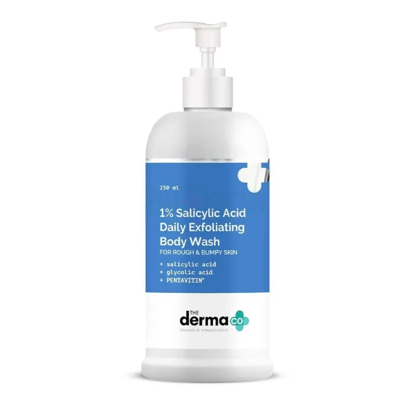 The Derma Co 1% Salicylic Acid Exfoliating Body Wash 250ml